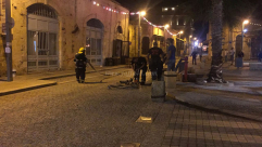 بالفيديو: حريق كبير داخل أحد المباني السكنية في يافا دون وقوع اصابات 